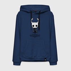 Толстовка-худи хлопковая мужская Hollow Knight, цвет: тёмно-синий