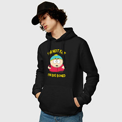 Толстовка-худи хлопковая мужская South Park, Эрик Картман, цвет: черный — фото 2