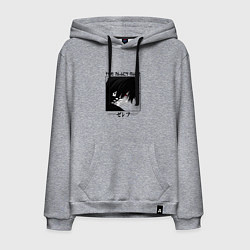 Толстовка-худи хлопковая мужская Хвост Феи Fairy Tail, Зереф Zeref, цвет: меланж