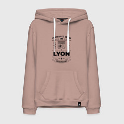 Мужская толстовка-худи Lyon: Football Club Number 1 Legendary