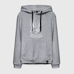 Толстовка-худи хлопковая мужская Как у Будды из аниме Shuumatsu no Walkure, цвет: меланж