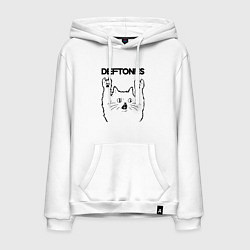 Мужская толстовка-худи Deftones - rock cat