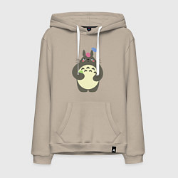 Мужская толстовка-худи Totoro game