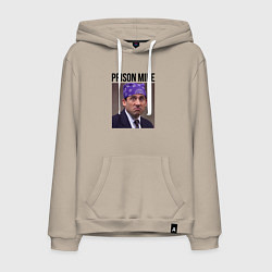 Мужская толстовка-худи Prison mike Michael Scott - офис