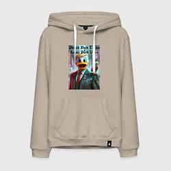 Мужская толстовка-худи Donald Duck Trump and James Duck Vance