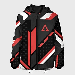 Куртка с капюшоном мужская CS:GO Cyrex Pattern, цвет: 3D-черный