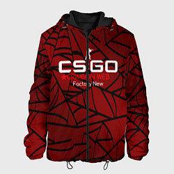 Мужская куртка Cs:go - Crimson Web Style Factory New Кровавая пау