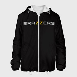 Куртка с капюшоном мужская Brazzers, цвет: 3D-белый