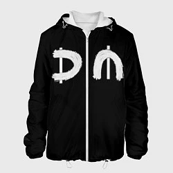 Куртка с капюшоном мужская DM Rock, цвет: 3D-белый