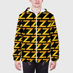 Куртка с капюшоном мужская Brazzers Z, цвет: 3D-белый — фото 2