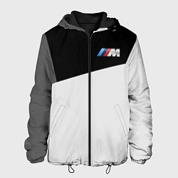 Куртка с капюшоном мужская BMW SportWear, цвет: 3D-черный