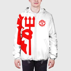 Куртка с капюшоном мужская FCMU Devil, цвет: 3D-белый — фото 2