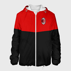 Куртка с капюшоном мужская АC Milan: R&B Sport, цвет: 3D-белый