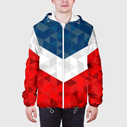 Куртка с капюшоном мужская Форма России, цвет: 3D-белый — фото 2