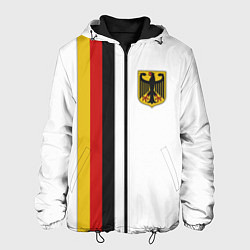Куртка с капюшоном мужская I Love Germany, цвет: 3D-черный