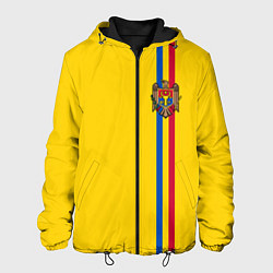 Мужская куртка Молдавия: лента с гербом