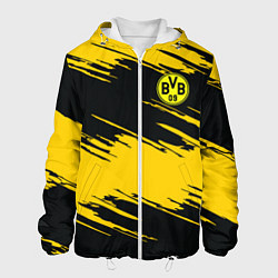 Куртка с капюшоном мужская BVB 09: Yellow Breaks, цвет: 3D-белый
