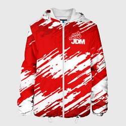 Куртка с капюшоном мужская Eat Sleep JDM: Breaks, цвет: 3D-белый