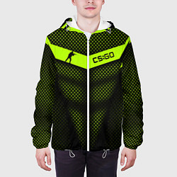 Куртка с капюшоном мужская CS:GO Carbon Form, цвет: 3D-белый — фото 2