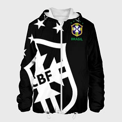 Куртка с капюшоном мужская Brazil Team: Exclusive, цвет: 3D-белый