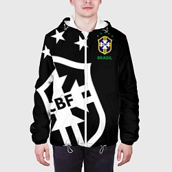 Куртка с капюшоном мужская Brazil Team: Exclusive, цвет: 3D-белый — фото 2
