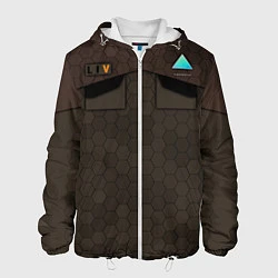 Куртка с капюшоном мужская Detroit: Delivery Man, цвет: 3D-белый