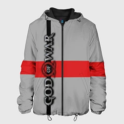Куртка с капюшоном мужская God of War: Grey Style, цвет: 3D-черный