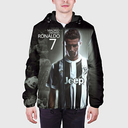 Куртка с капюшоном мужская RONALDO 7, цвет: 3D-черный — фото 2