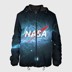 Куртка с капюшоном мужская NASA: Space Light, цвет: 3D-черный