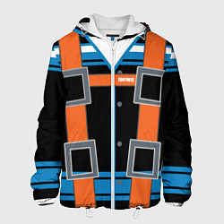 Куртка с капюшоном мужская Fortnite: Ремонтник, цвет: 3D-белый