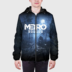 Куртка с капюшоном мужская Metro Exodus: Dark Moon, цвет: 3D-черный — фото 2