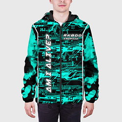 Куртка с капюшоном мужская Detroit: RK800 AM I ALIVE?, цвет: 3D-черный — фото 2