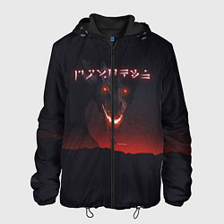 Куртка с капюшоном мужская TES: Hell Dragon, цвет: 3D-черный