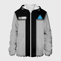 Куртка с капюшоном мужская Detroit RK900, цвет: 3D-белый