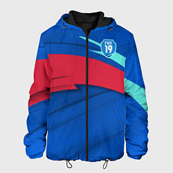 Куртка с капюшоном мужская FIFA Main 2019, цвет: 3D-черный