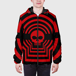 Куртка с капюшоном мужская TOP: Hypnotize, цвет: 3D-черный — фото 2