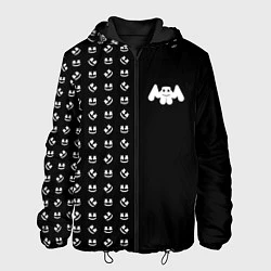 Куртка с капюшоном мужская Marshmello: Dark Style, цвет: 3D-черный