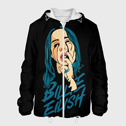 Куртка с капюшоном мужская Billie Eilish, цвет: 3D-белый