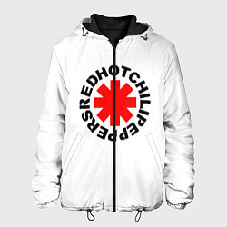 Куртка с капюшоном мужская RED HOT CHILI PEPPERS, цвет: 3D-черный