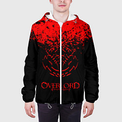 Куртка с капюшоном мужская Overlord, цвет: 3D-белый — фото 2