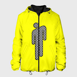 Куртка с капюшоном мужская Billie Eilish: Grid Manikin, цвет: 3D-черный