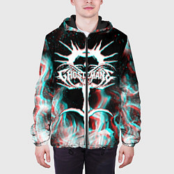 Куртка с капюшоном мужская GHOSTEMANE GLITCH, цвет: 3D-черный — фото 2