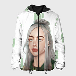 Куртка с капюшоном мужская Billie Eilish, цвет: 3D-черный