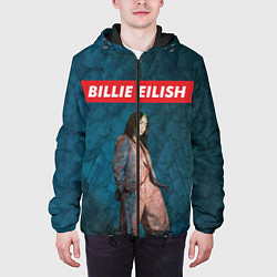 Куртка с капюшоном мужская BILLIE EILISH, цвет: 3D-черный — фото 2