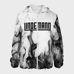 Куртка с капюшоном мужская LINDEMANN: Black Fire, цвет: 3D-белый