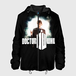 Куртка с капюшоном мужская Doctor Who, цвет: 3D-черный