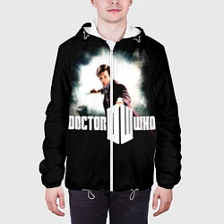Куртка с капюшоном мужская Doctor Who, цвет: 3D-белый — фото 2