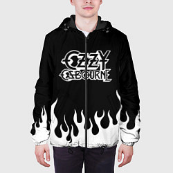 Куртка с капюшоном мужская Ozzy Osbourne, цвет: 3D-черный — фото 2