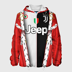 Куртка с капюшоном мужская King Juventus, цвет: 3D-белый