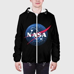Куртка с капюшоном мужская NASA Black Hole, цвет: 3D-белый — фото 2